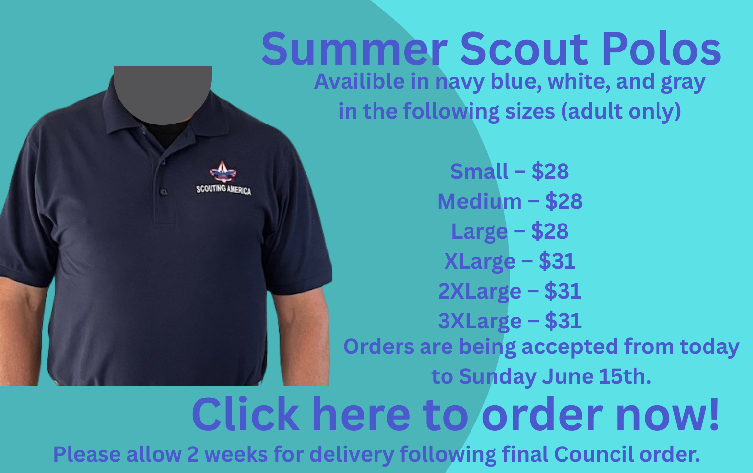 Summer Scout Polos