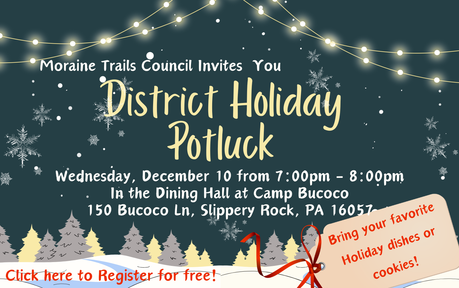 2025 District Holiday Potluck